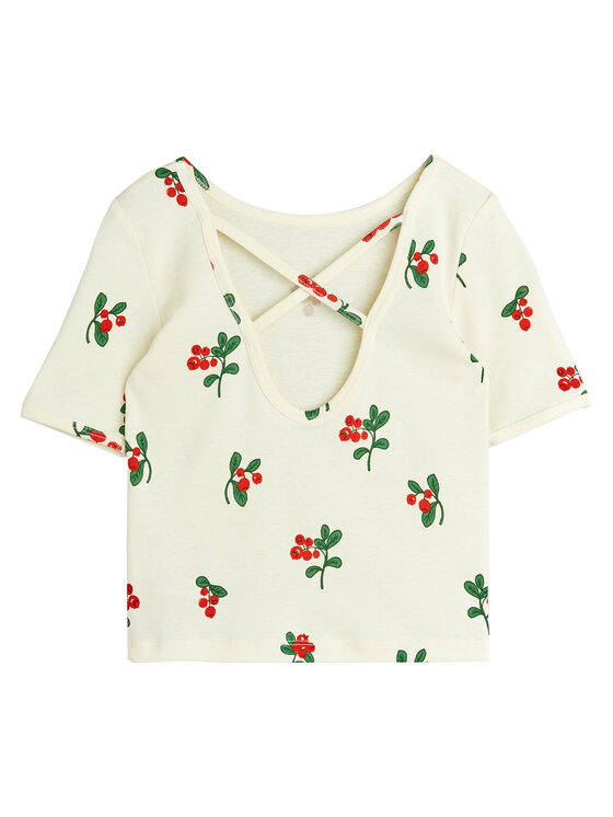 MINI RODINI MINI RODINI Camiseta 2522011311 Blanco Regular Fit
