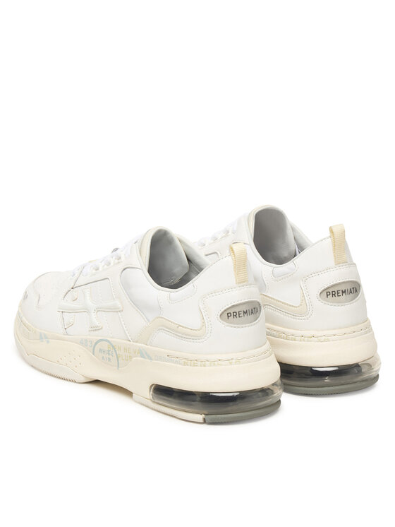 Premiata Сникърси Premiata DRAKE VAR 299 Бял