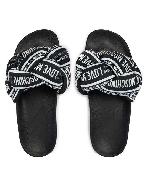 LOVE MOSCHINO Шльопанці LOVE MOSCHINO JA28312G0OIW300A Чорний