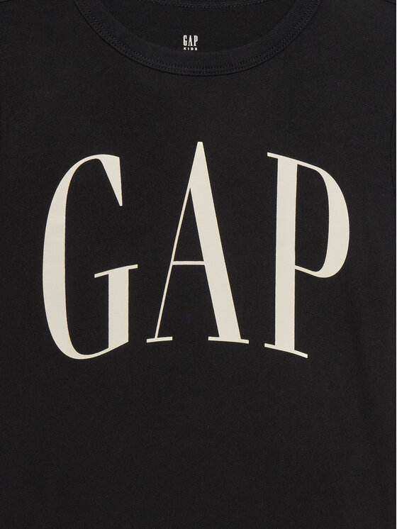 Gap Gap Футболка 708411-06 Чорний Regular Fit