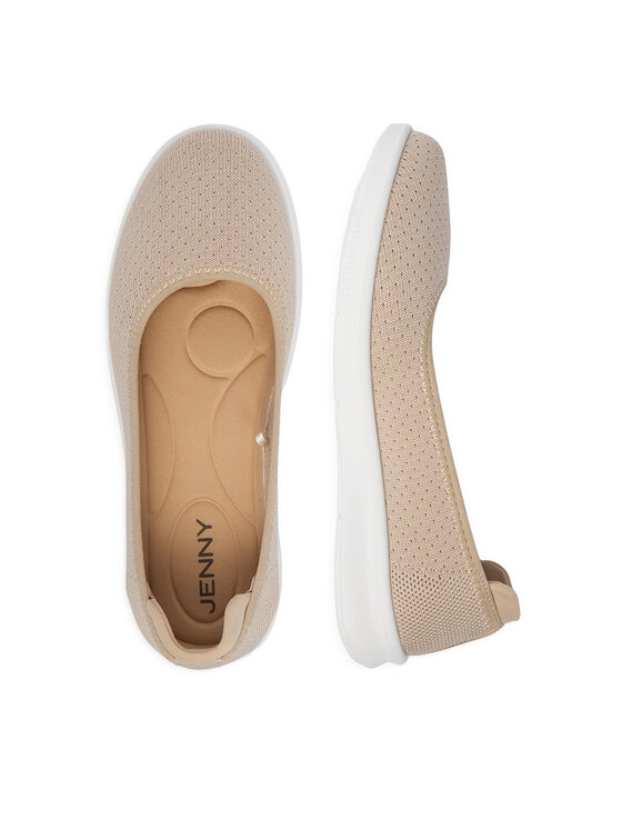 JENNY Балетки JENNY CEO-MERLE H20630-01 Бежевий