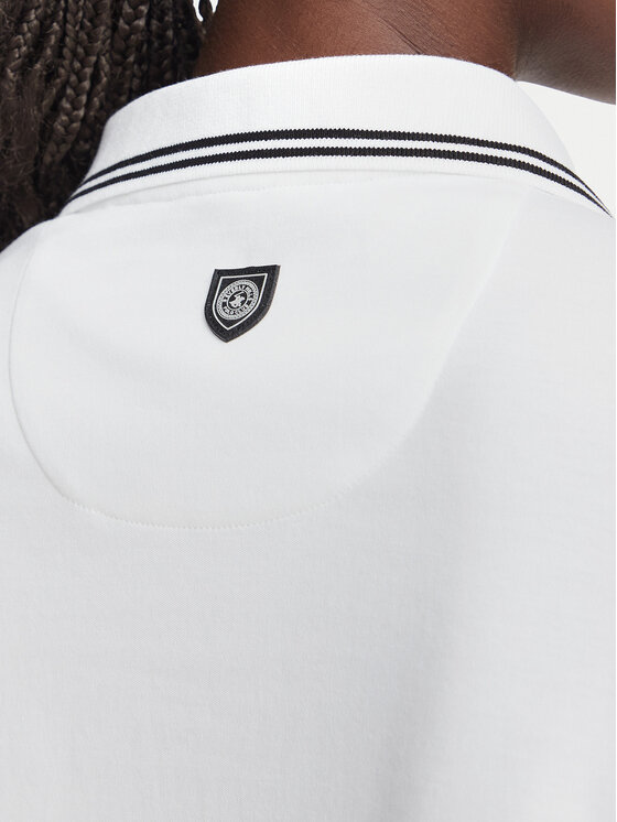 Beverly Hills Polo Club Beverly Hills Polo Club Polo L2605-HR Blanco Regular Fit