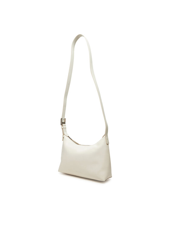 Calvin Klein Kabelka Calvin Klein Hardware Strap Medium Crossbody K60K613028 Bílá