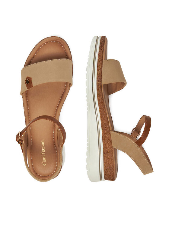 Clara Barson Sandales Clara Barson WS2506-01 Bēšs