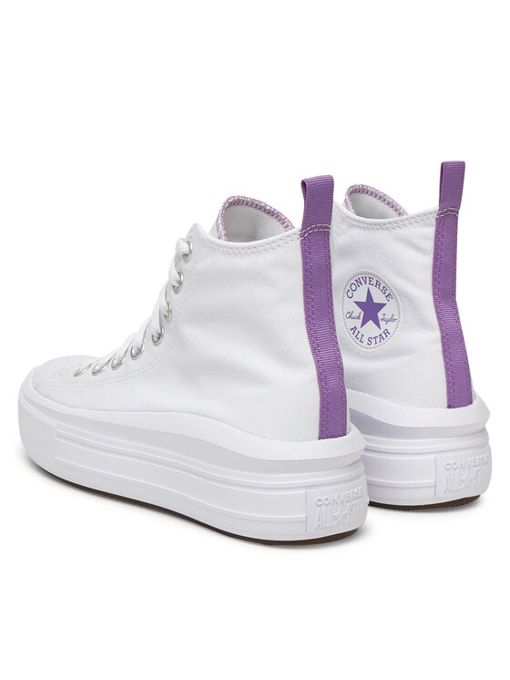 Converse Plátěnky Converse CHUCK TAYLOR ALL STAR MOVE PLATFORM A03667C Bílá