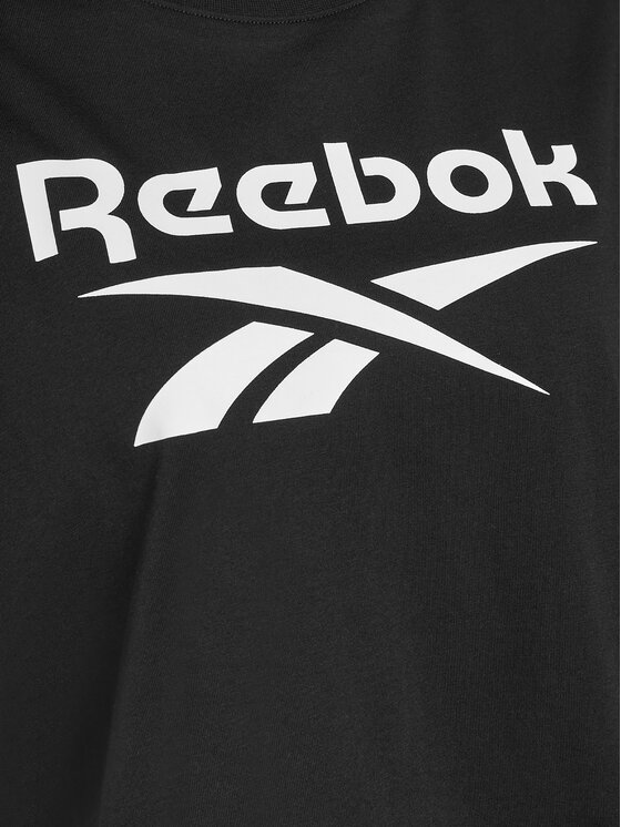 Reebok Reebok Majica 100034775 Črna Relaxed Fit