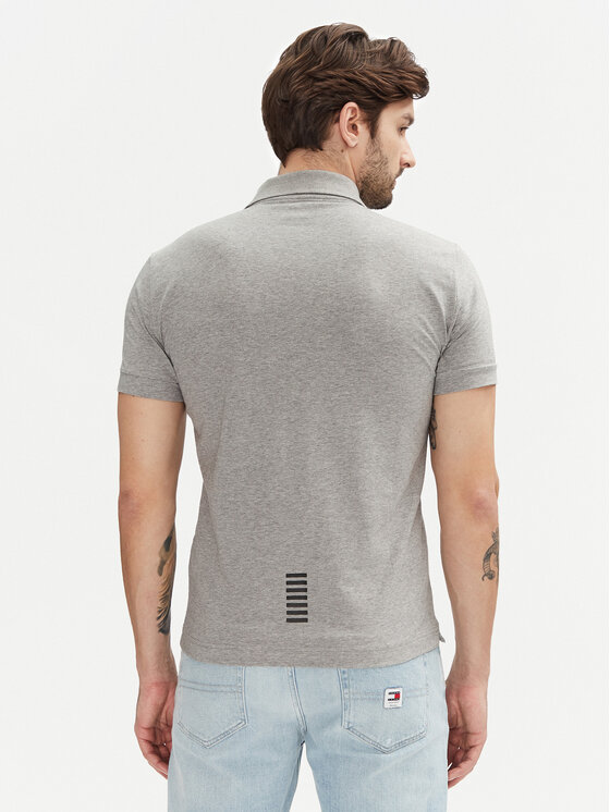 EA7 Emporio Armani EA7 Emporio Armani Polo 8NPF14 PJVQZ 3905 Grigio Regular Fit