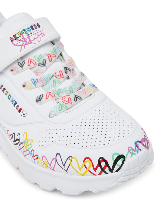 Skechers Снікерcи Skechers Uno Lite 314091L WMLT Білий