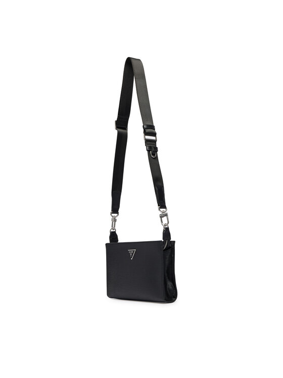 Guess Плоска сумка Guess HMMIPW P6257 Чорний