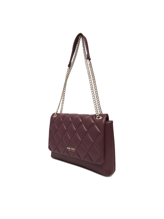 Nine West Kabelka Nine West CEO-CHARLOTTE-S22560-5 Bordó