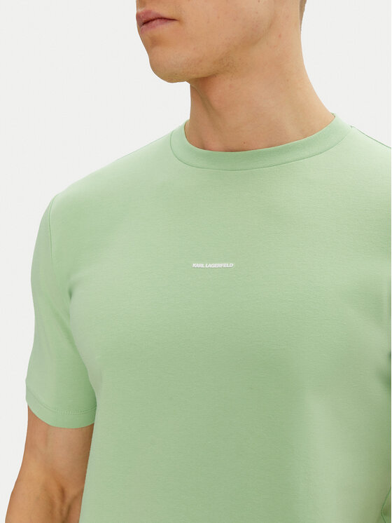 KARL LAGERFELD KARL LAGERFELD T-Shirt 755030 552235 Grün Regular Fit