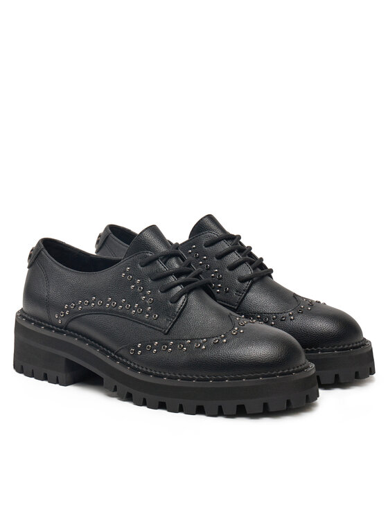 TWINSET zapatos Oxford TWINSET 242TGT106 Negro