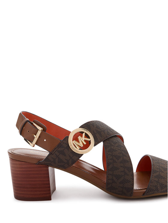 MICHAEL Michael Kors Босоніжки MICHAEL Michael Kors Vera Flex Mid 40S6VEMS1B Коричневий