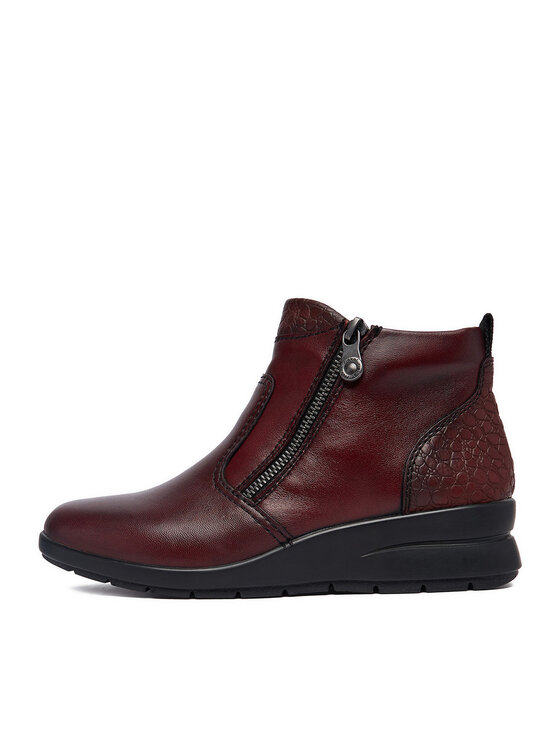 Rieker Botki Rieker CEO-L4861-35 Bordowy