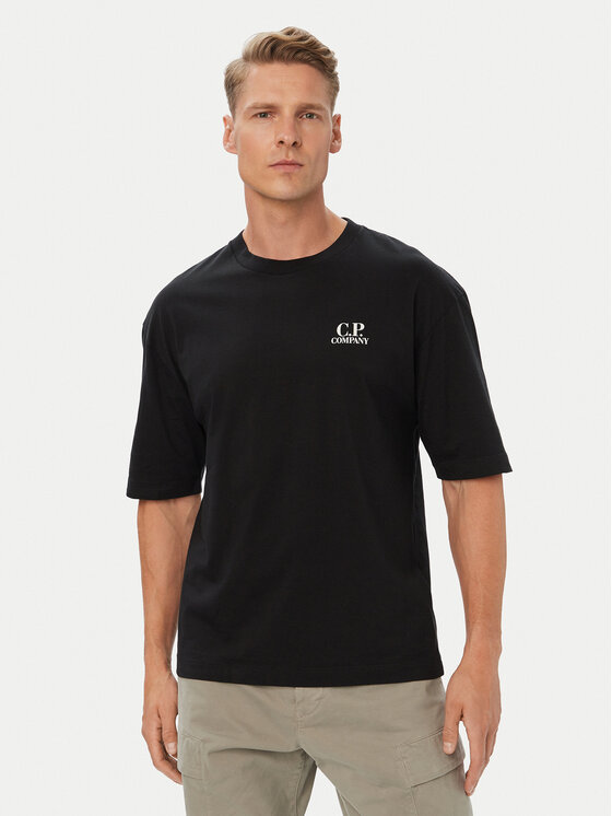 C.P. Company C.P. Company Camiseta 21CMTS209A110579W Negro Comfort Fit