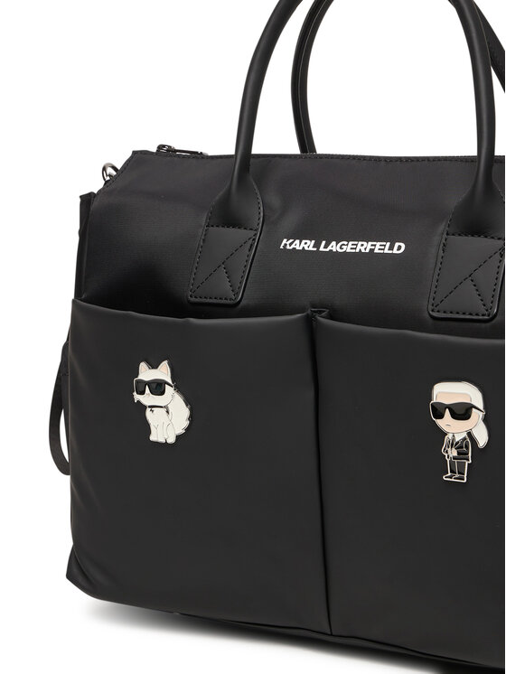 Karl Lagerfeld Kids Borsa passeggino Karl Lagerfeld Kids Newborn D2 Z31194 Nero