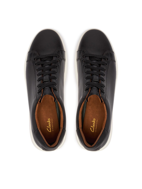 Clarks Снікерcи Clarks Goswell Tie 26186559 Чорний