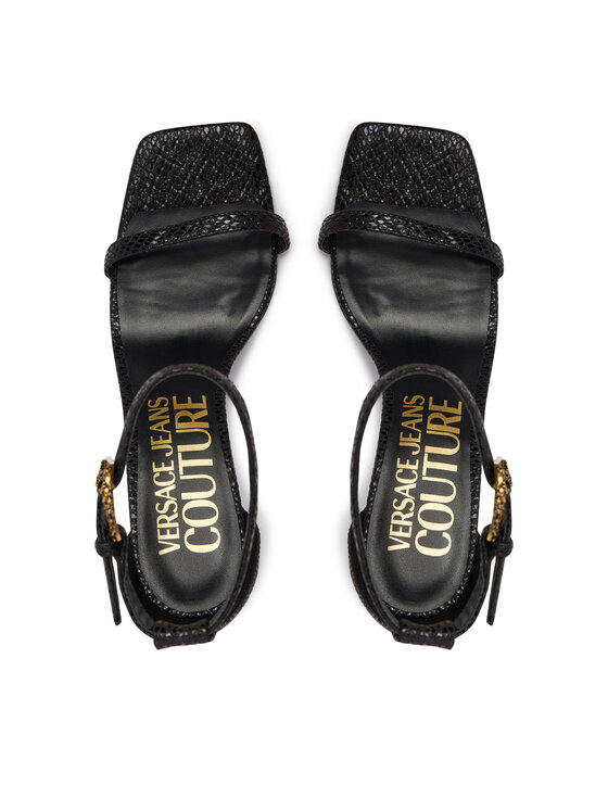 Versace Jeans Couture Босоніжки Versace Jeans Couture 80VA3S76 ZSS84 Чорний