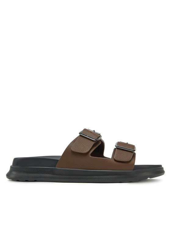 Tommy Hilfiger Klapki Tommy Hilfiger FM0FM05414 Brązowy
