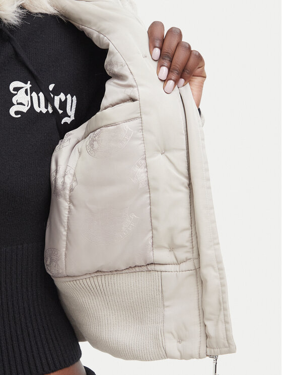 Juicy Couture Juicy Couture Žieminė striukė JCOIJ226553 Smėlio Regular Fit