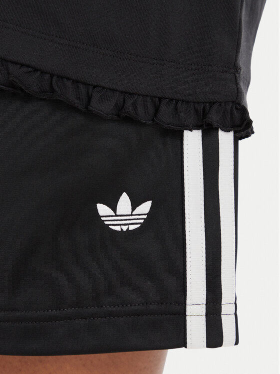 adidas adidas Camiseta Pleated 3S LG4313 Negro Regular Fit