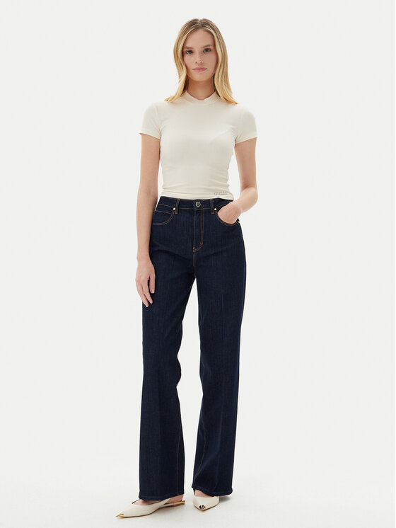 Guess Guess Футболка O5GP04 KCDA2 Écru Slim Fit