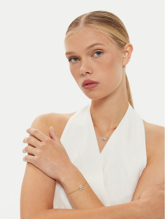 Guess Náramok Guess JUBB0466 8JW Zlatá