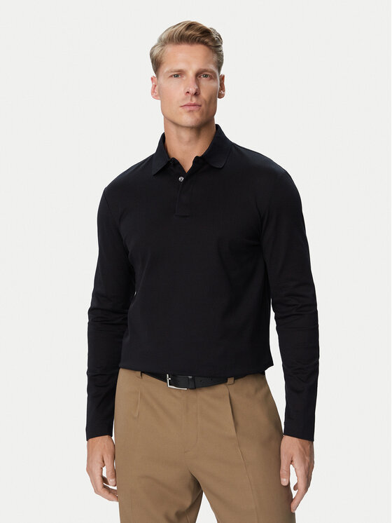 BOSS BOSS Polo 50570431 Negro Regular Fit