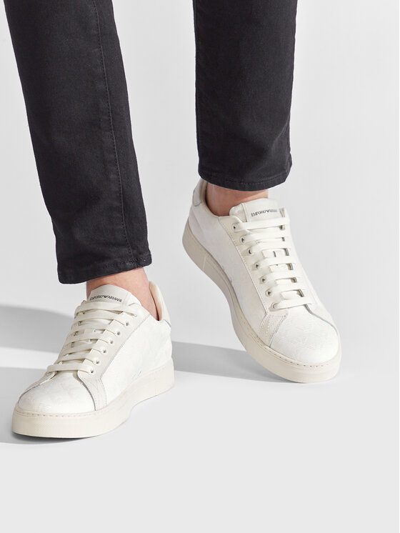 Emporio Armani Сникърси Emporio Armani X4X316 XM741 M801 Бял