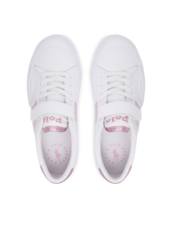 Polo Ralph Lauren Снікерcи Polo Ralph Lauren RL04836101 Білий