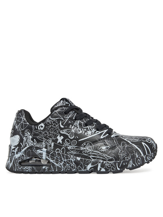 Skechers Zapatillas Skechers Street Uno - Process Sketch 177972/BKW Negro