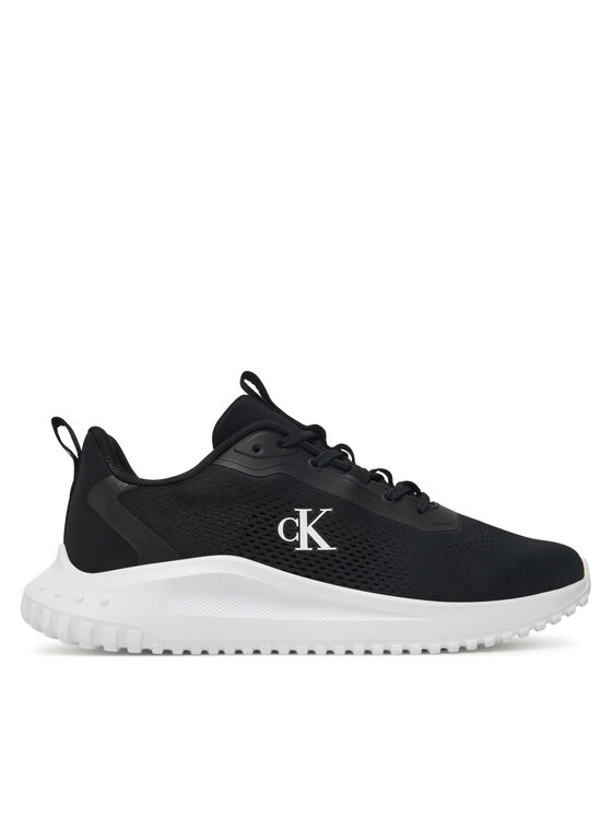 Calvin Klein Jeans Tenisice Calvin Klein Jeans Eva Runner Drawstring Mix Mg YW0YW01992 Crna