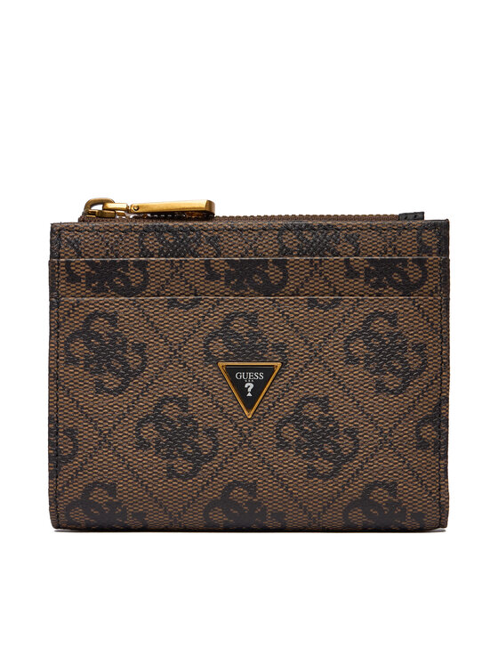 Guess Denarnica Guess SMMALO LEA03 Rjava