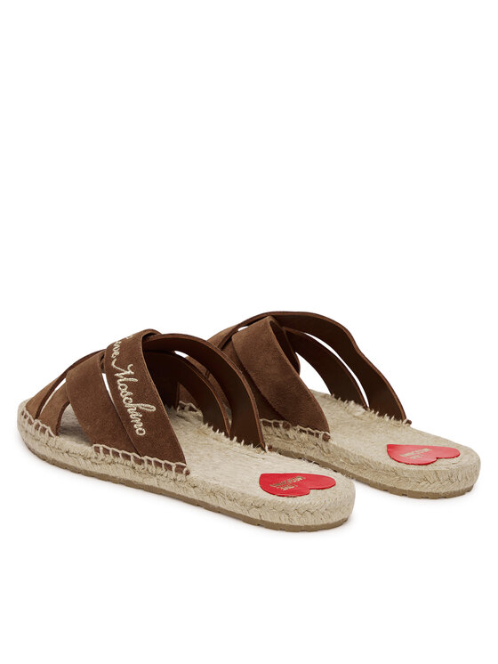 LOVE MOSCHINO Шльопанці LOVE MOSCHINO JA28362G0MIG0300 Коричневий