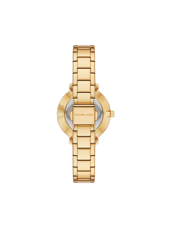 Michael Kors Set sat, narukvica i naušnice Michael Kors Pyper Gift Set MK7643SET Zelena