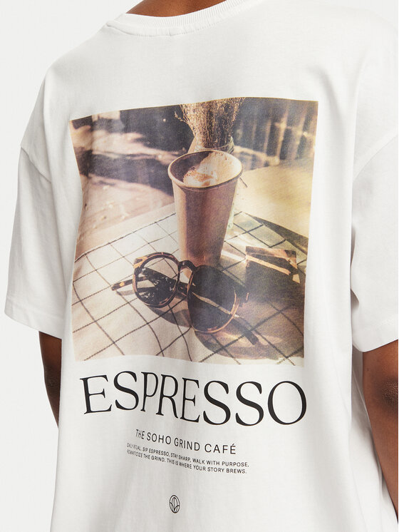 ONLY ONLY Camiseta Vivvi 15346761 Blanco Regular Fit