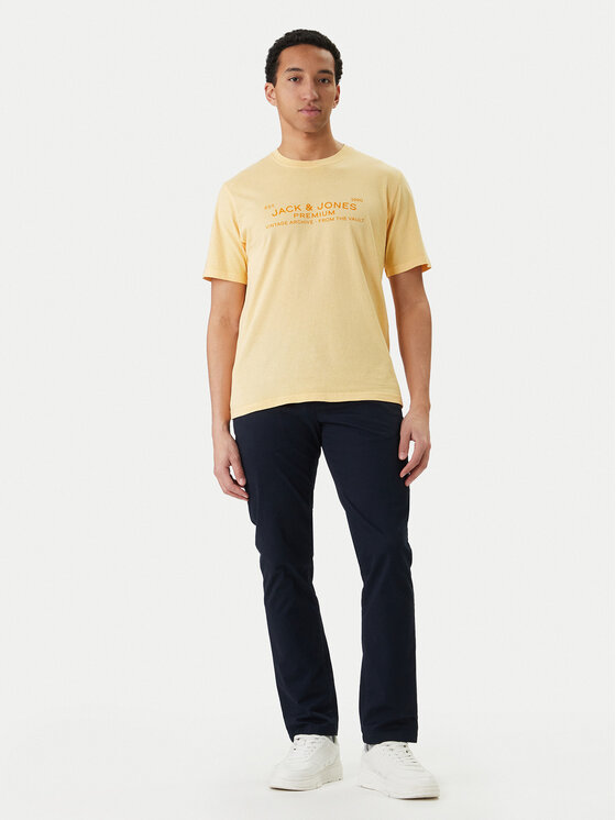 Jack & Jones Jack & Jones Camiseta Blucaleb 12293014 Beis Regular Fit