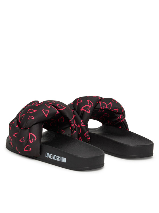 LOVE MOSCHINO Шльопанці LOVE MOSCHINO JA28312G0MIW100C Чорний