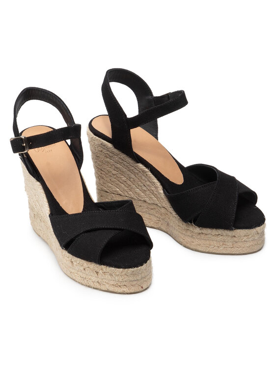 Castañer Espadrilky Castañer Blaudell/8ED/001 020998-100-35 Čierna
