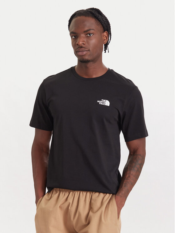The North Face The North Face Camiseta NSE Box Raku Horse Infill NF0A8EGU Negro Regular Fit