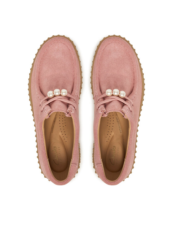 Clarks Polobotky Clarks Torhill Bee 26184585 Růžová