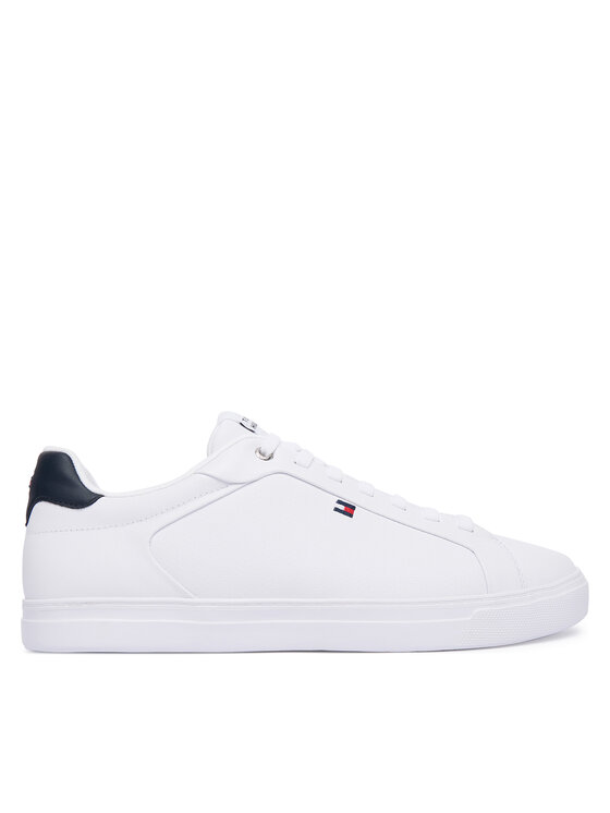 Tommy Hilfiger Sneakersy Tommy Hilfiger Icon Court FM0FM05946 Biela