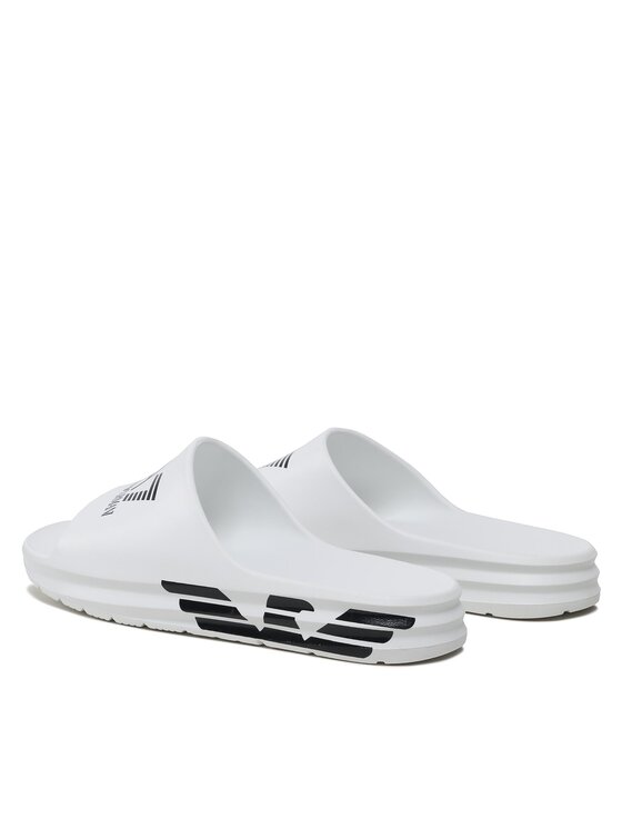 EA7 Emporio Armani Klapki EA7 Emporio Armani XBP008 Biały