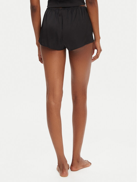 Juicy Couture Juicy Couture Піжамні шорти JCLHS125512 Чорний Regular Fit