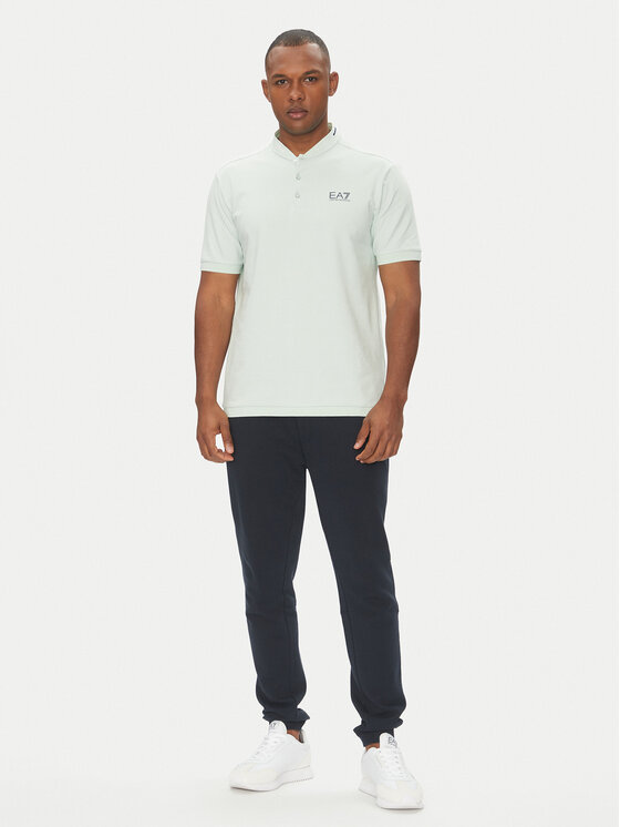 EA7 Emporio Armani EA7 Emporio Armani Polo marškinėliai 7M000183 AF13511 U9060 Žydra Regular Fit