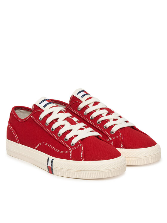Tommy Jeans Гуменки Tommy Jeans Archive Y2K EN0EN02956 Червен