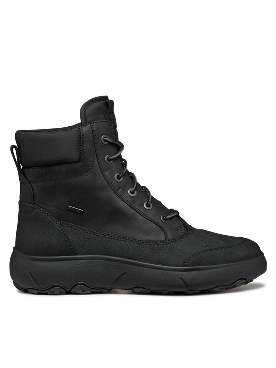 Geox Ботуши Geox U Nebula + Grip B Ab U46HFC 0FFBC C9999 Черен