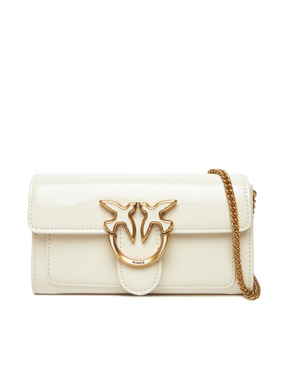 PINKO Bolso PINKO Love One Wallet C PE25 PLTT 100062 A1UV Blanco