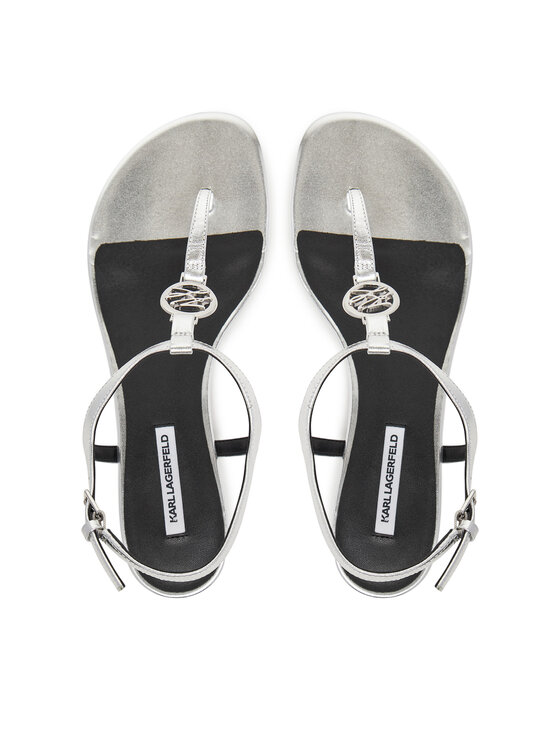 KARL LAGERFELD Босоніжки KARL LAGERFELD KL82515 Срібний