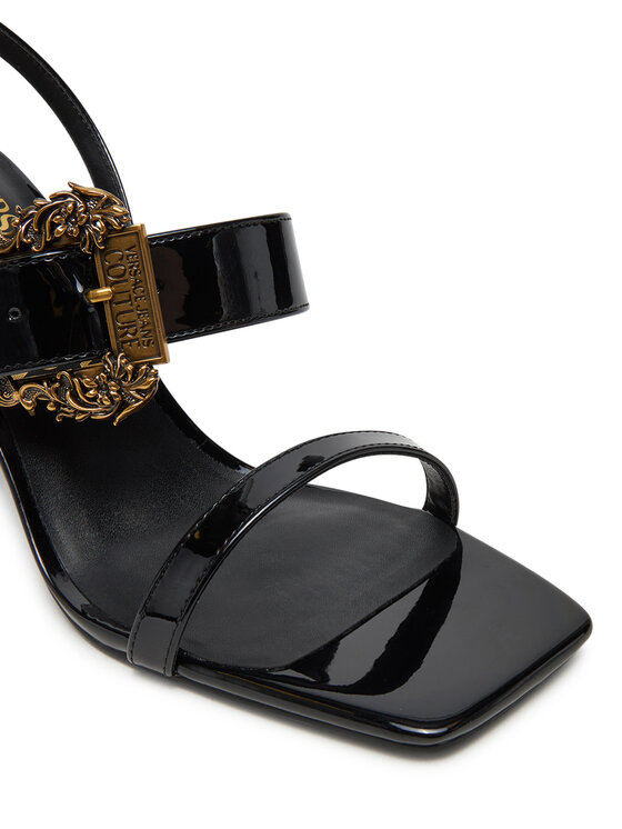 Versace Jeans Couture Босоніжки Versace Jeans Couture 78VA3S71 Чорний